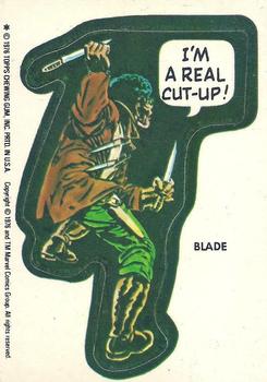 Blade - I'm a real cut up