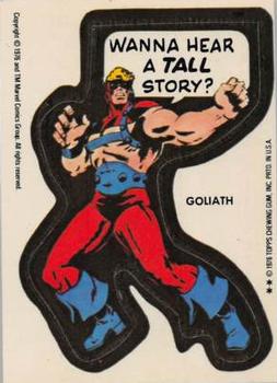 Goliath - Wanna hear a tall story?