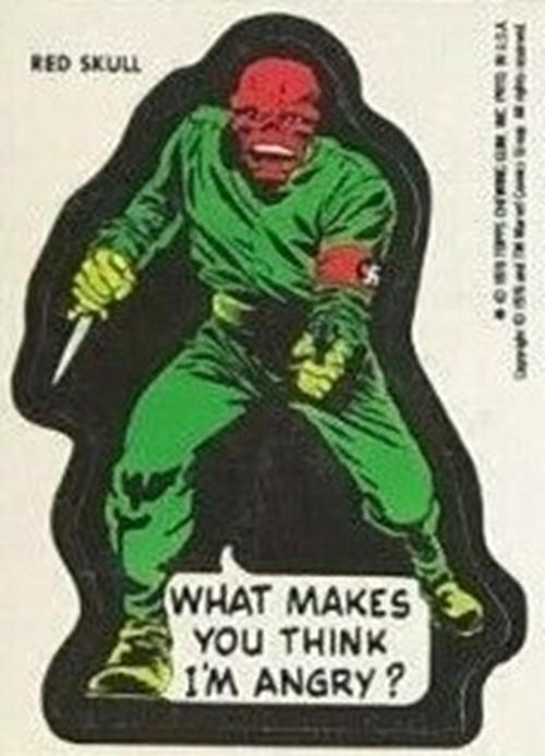 Red Skull - What Makes You Thing I'm Angry?